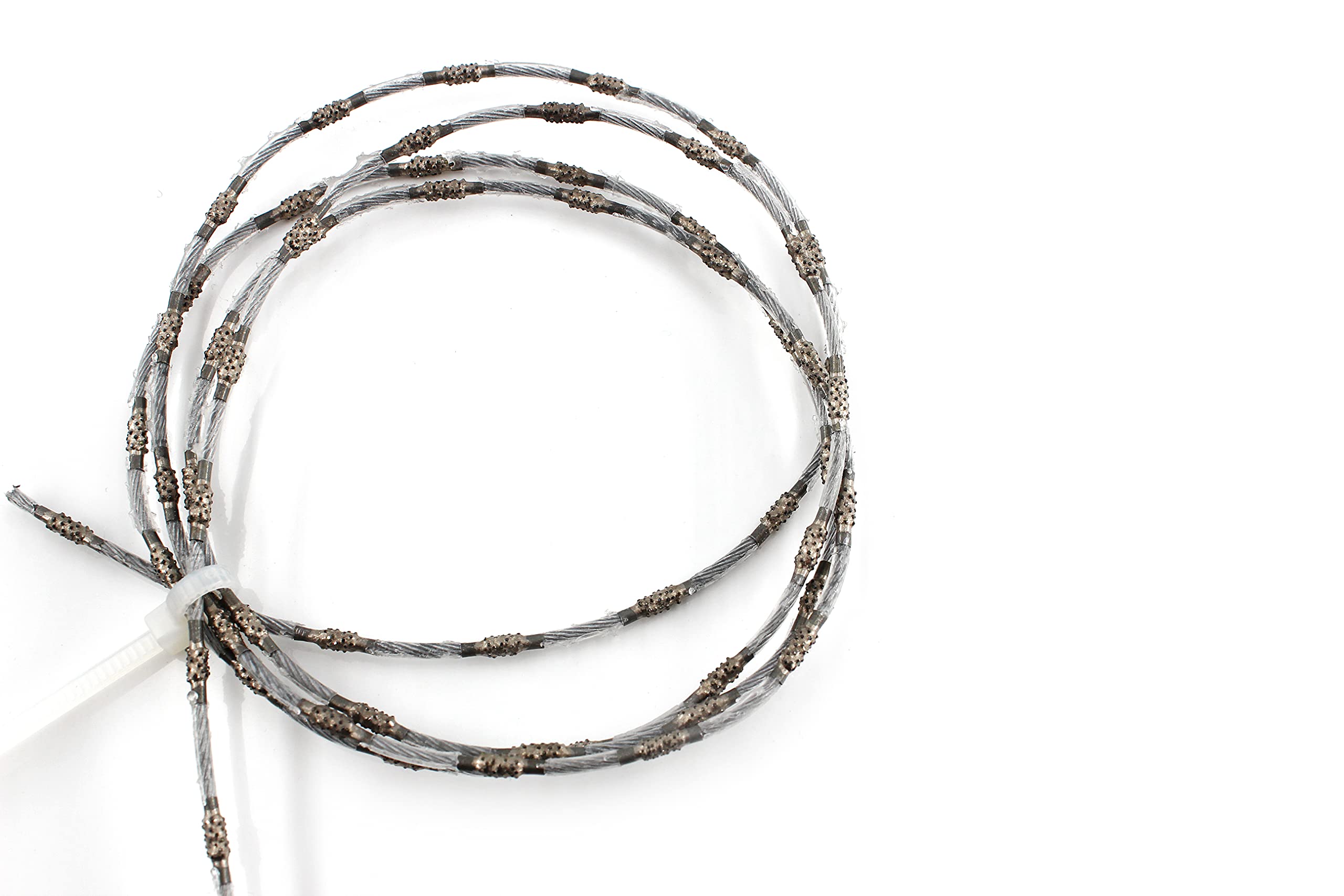 Scie à fil diamantée 2,2 mm super fine pour couper du granit, du marbre, du jade, du béton, de la pierre - 1 m par lot