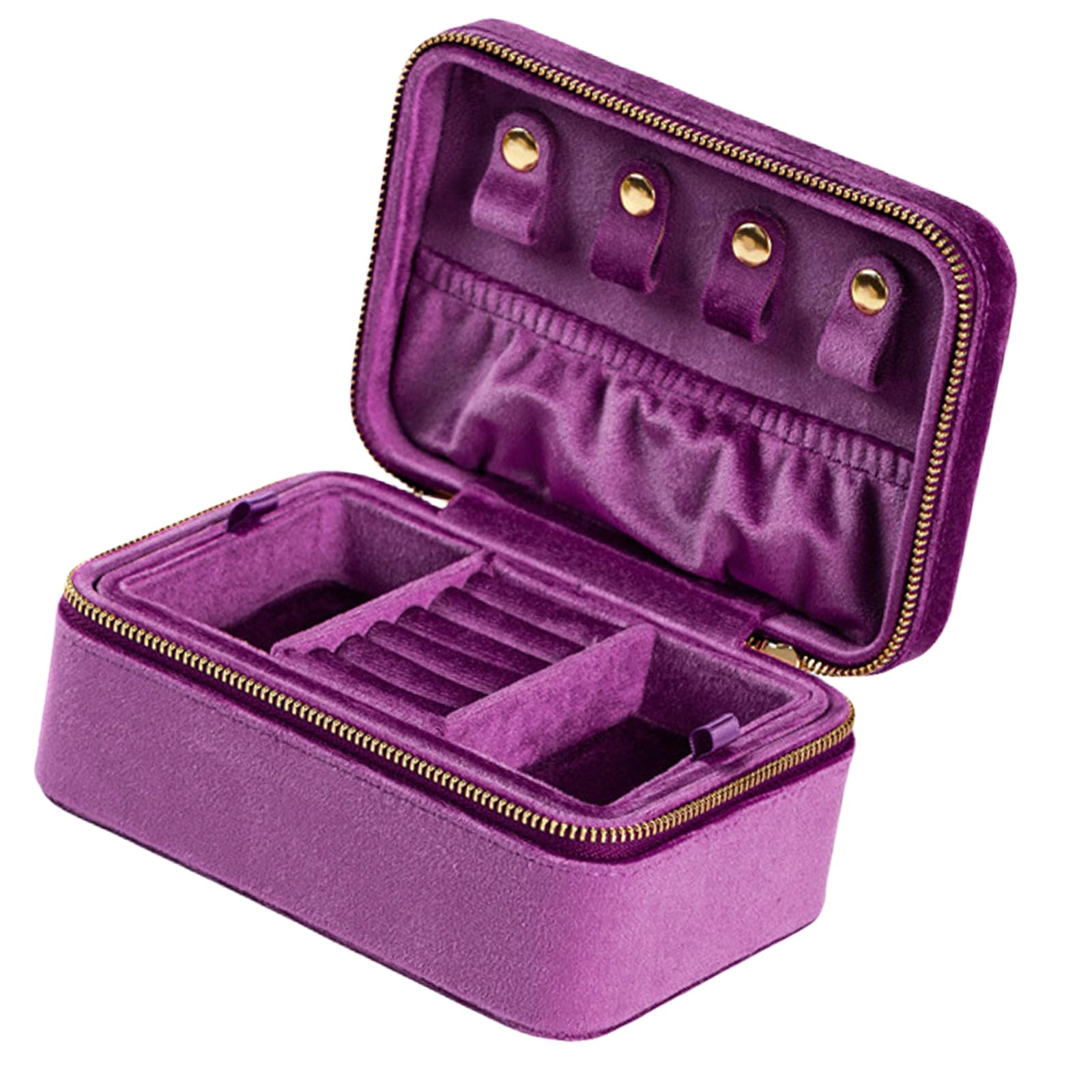 Estuche de exhibición de joyería, caja de almacenamiento de collares, caja elegante, soporte portátil para collares, adecuado para estuche de collar