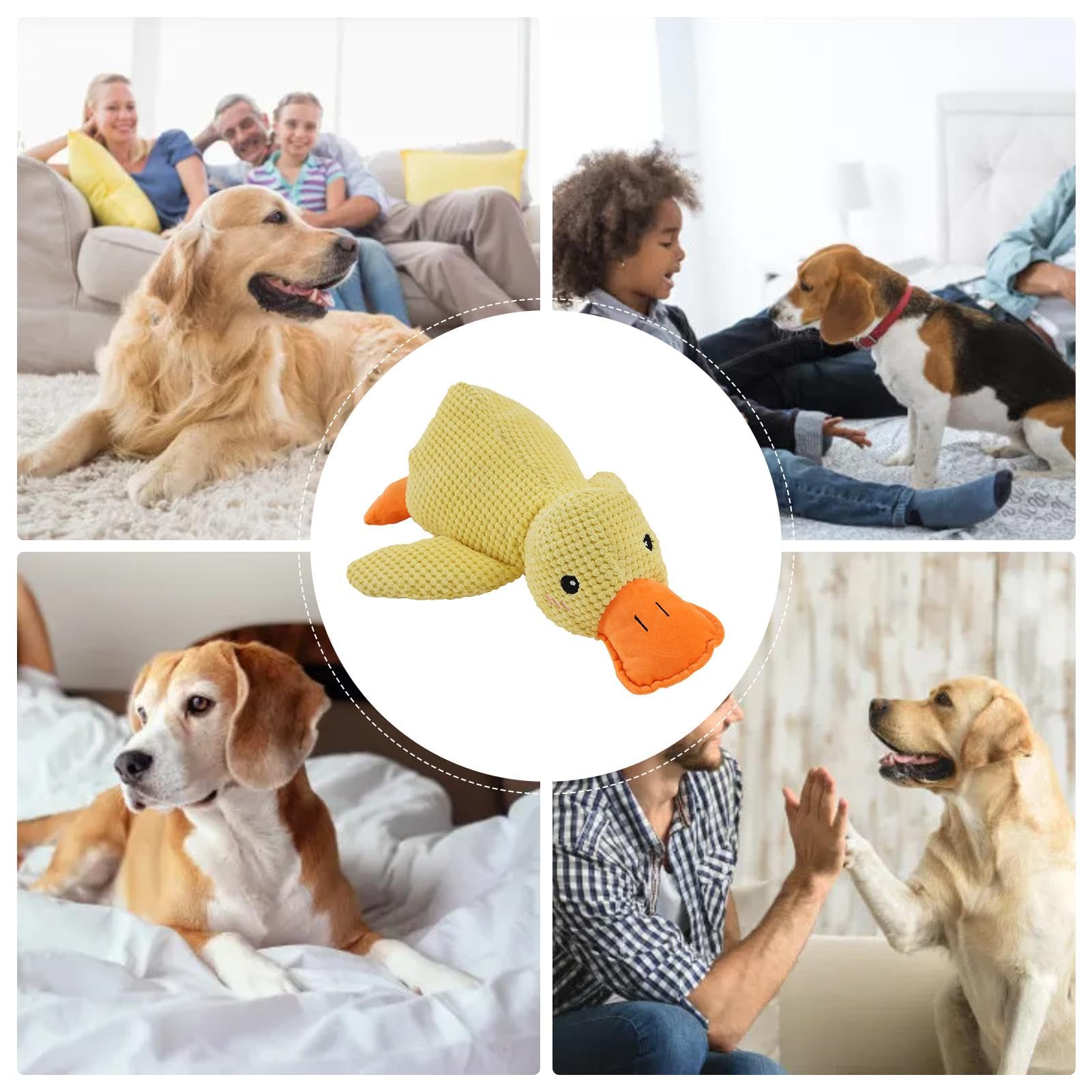 CalmiDuck™ - De antistress eend die je hond rust en plezier geeft. Tij