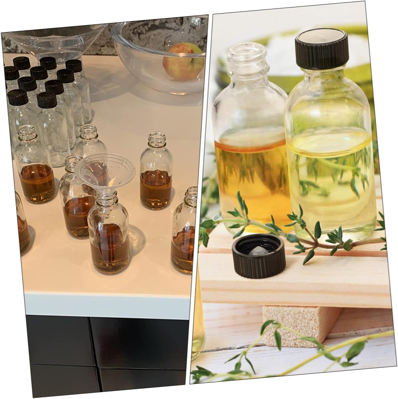 12pcs Small Mouth Glass Reagent Bottles Sample Containers for Bottles Sample Jars Hospital