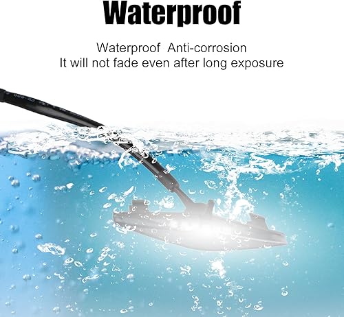 Miniatura 4 de cueclue Pack-4 Luces LED para parrilla delantera de automóvil, 3.7 x 0.59 pulgadas, luz de parachoques delantero con arnés, luces decorativas de