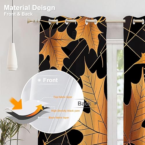 Miniatura 1234 de Cenefas de cocina modernas con patrón de cobre marrón dorado para ventanas, cenefas opacas abstractas de marcas de arañazos y cortinas opacas