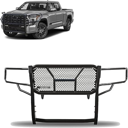 Amazon.com: Black Horse Rugged Heavy Duty Grille Guard Modular Black ...
