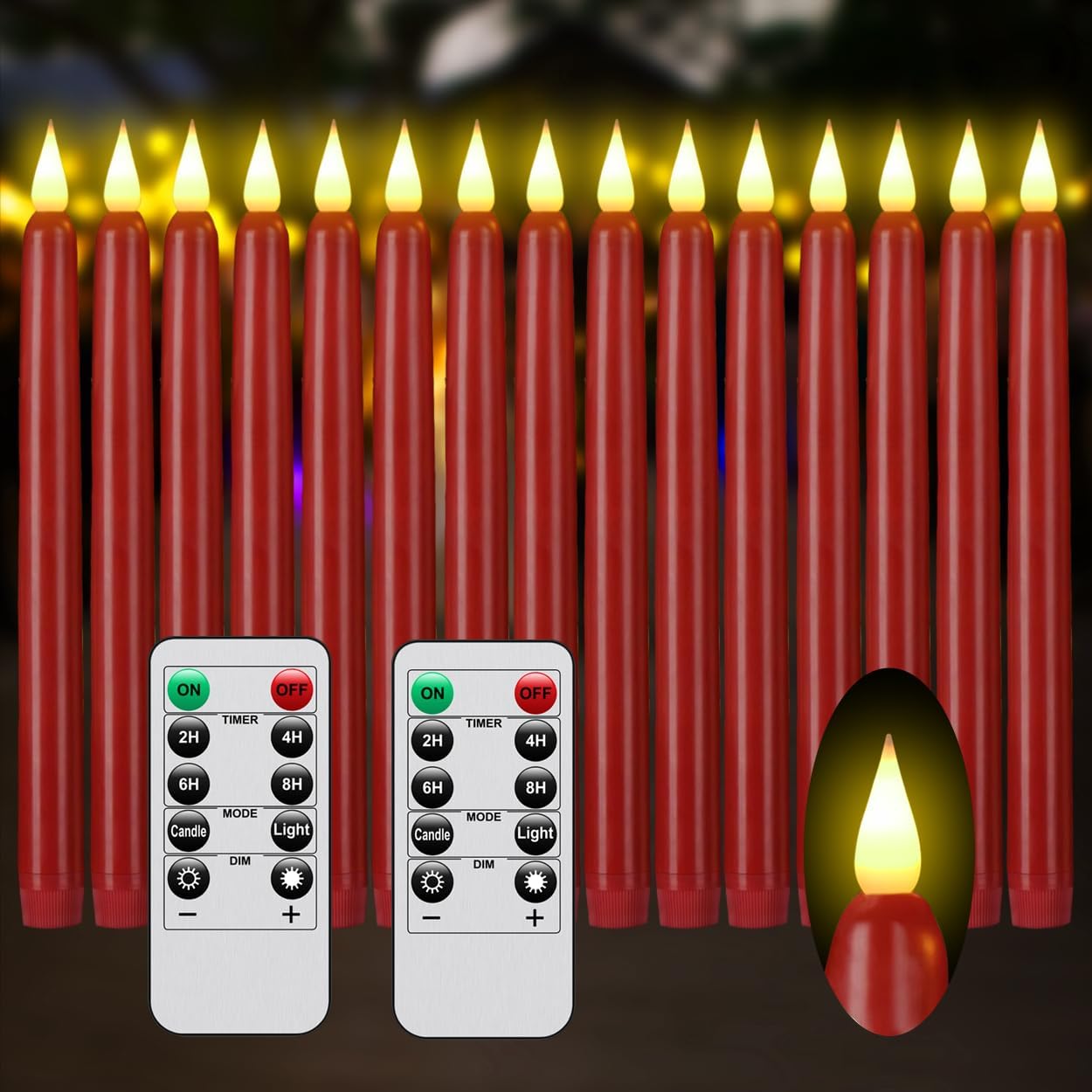 PILLOBOX Battery Operated Tea Lights Candles-100PACK Flameless Electric Candles LED Lamp Realistic and Bright Flickering Holiday Gift Long Lasting for Wedding Party Home Decoration (Warm White)