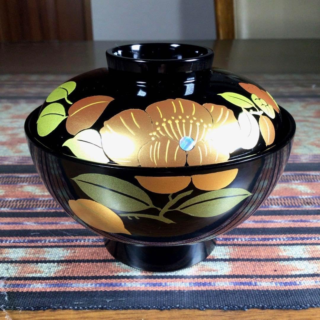 会津塗 お椀 5客 Amazon.co.jp: 会津塗 坂本乙造 御汁椀 5