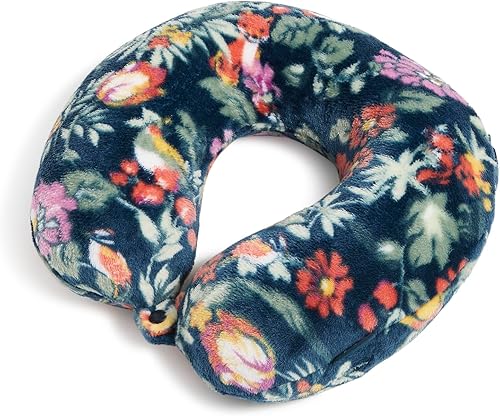Vera Bradley Almohada de viaje para mujer, Bichos florales recién cortados