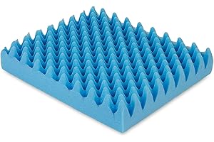 Gilbins Convoluted Egg Crate Foam Cushion for Ultimate Comfort and Pain Relief