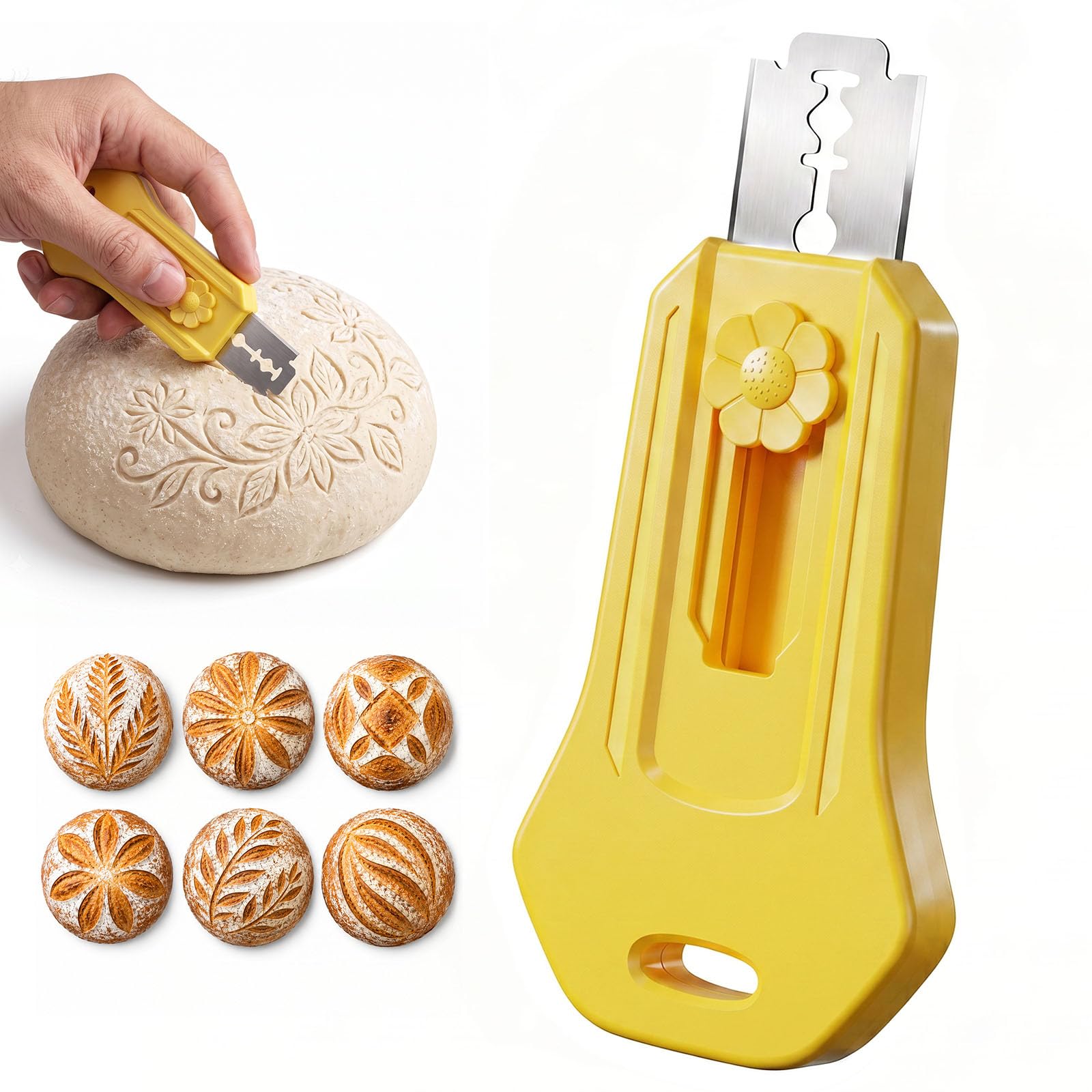 Sourdough Bread Lame - Secure Scoring Tool -13
