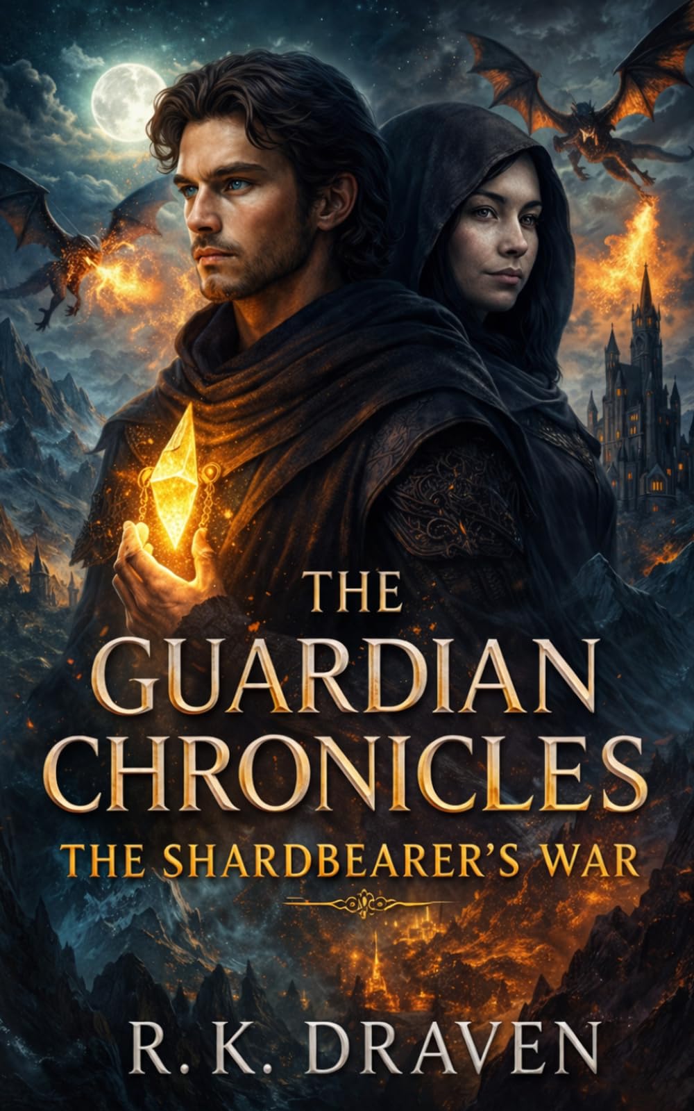 The Guardian Chronicles: The Shardbearer's War: A Fantasy Novel of Magic, Destiny, and the War Against the Void