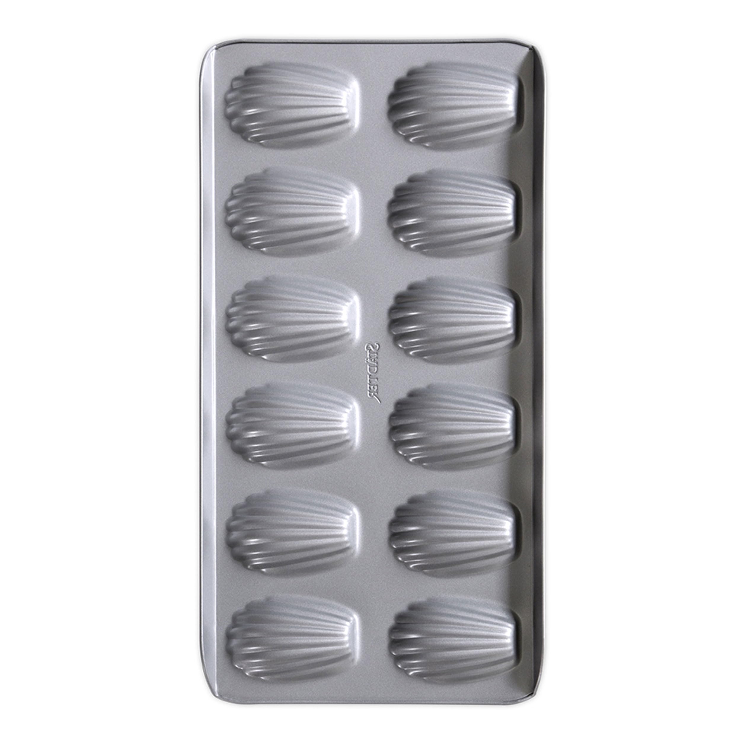 Städter We Love Baking – Stampo Orso Madeleine, in Metallo, Argento, 40 x 20 cm