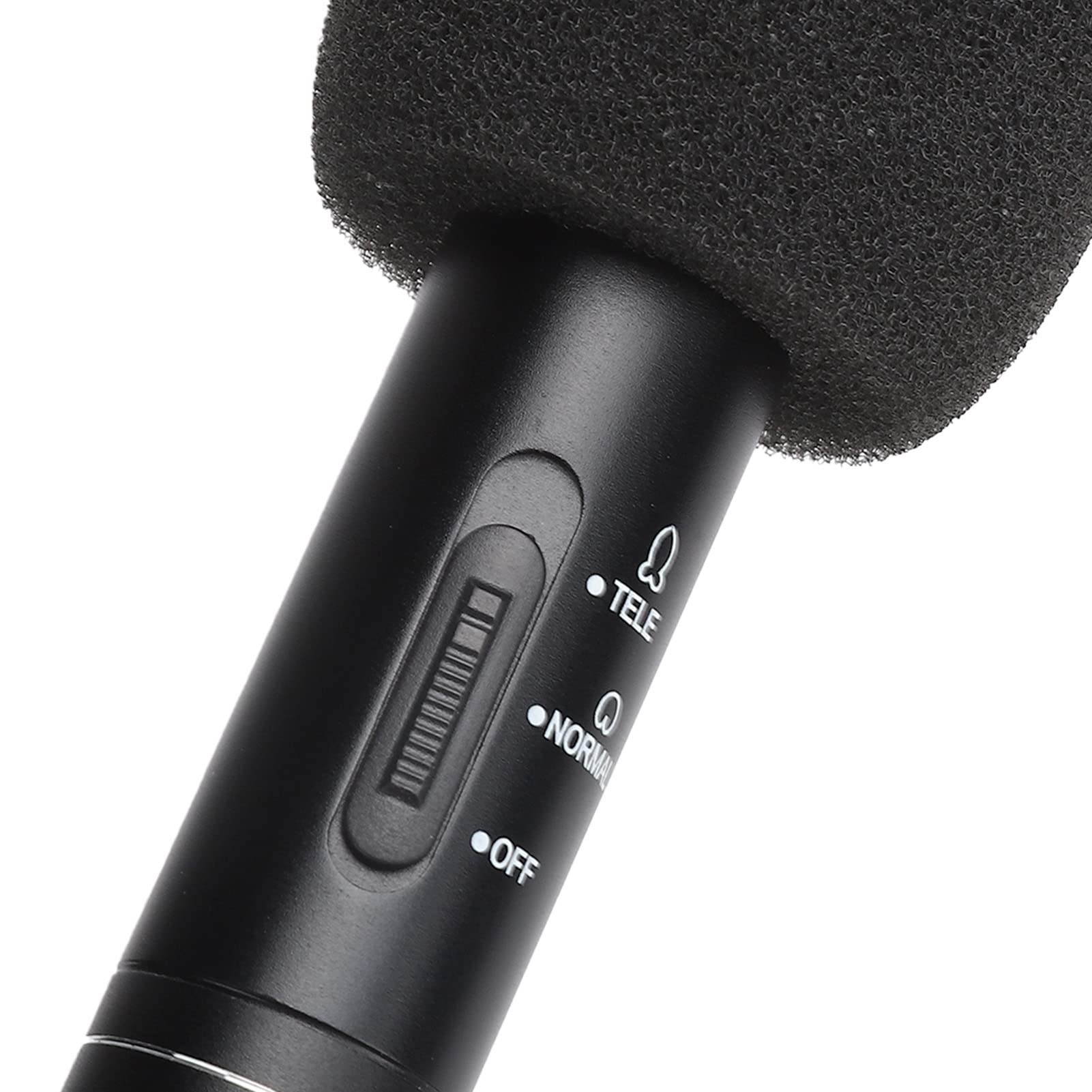 Microfono per Intervista a Condensatore Microfono per Registrazione Fotografica per Videocamere DSLR DV Camcorder, Microfono per Fotocamera con Supporto in Metallo, Copertura in Schiuma(Nero 28 cm)