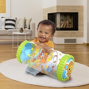 Inflatable Roller Toy for Baby,Crawling Toys for Baby,Crawling and Climbing Ball for Toddlers,Best Educational Games,Roller for 3-36 Months,Christmas and Birthday Gifts
