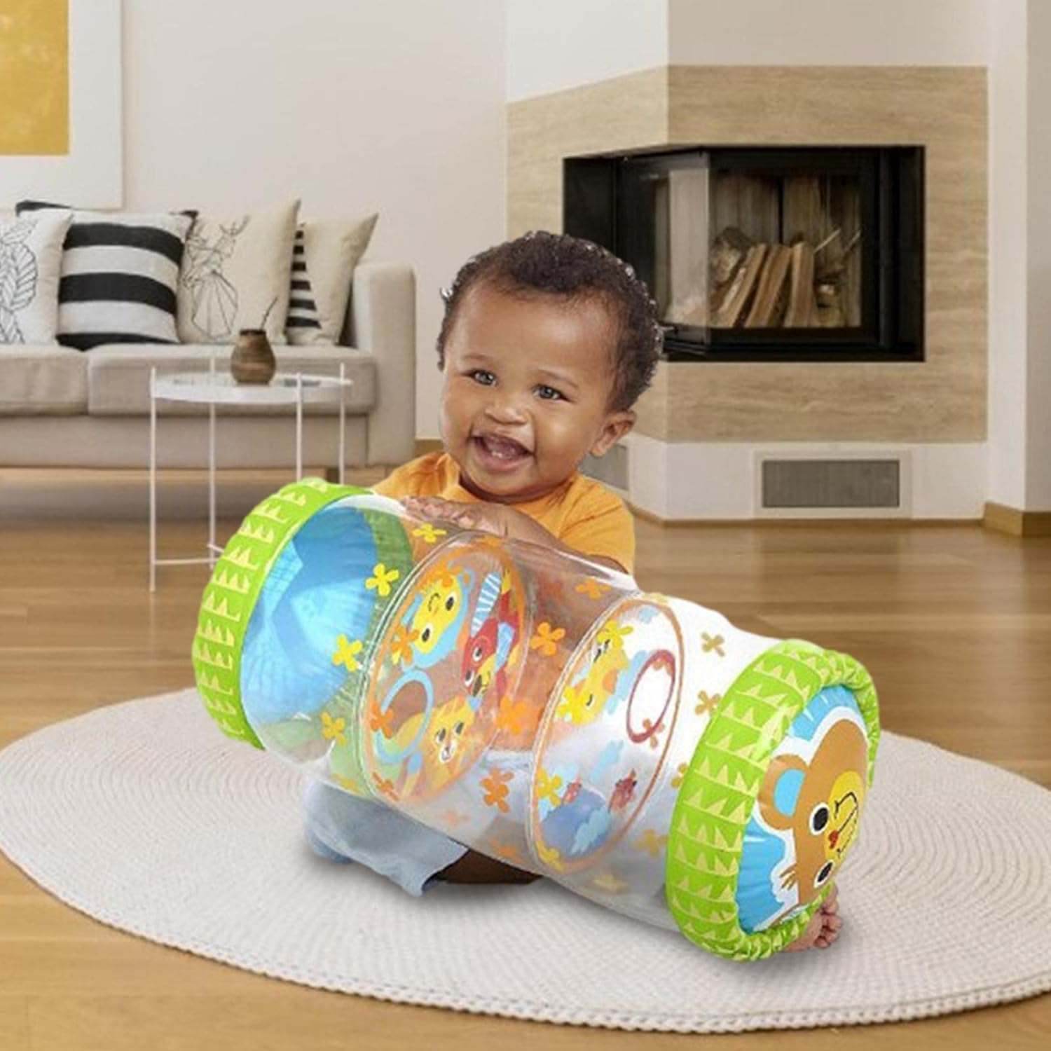 Jouet gonflable à roulettes pour bébé,jouets rampants pour bébés,balle rampante et grimpante pour les tout-petits,meilleurs jeux éducatifs,rouleau pour 3-36 mois,cadeaux de Noël et d'anniversaire