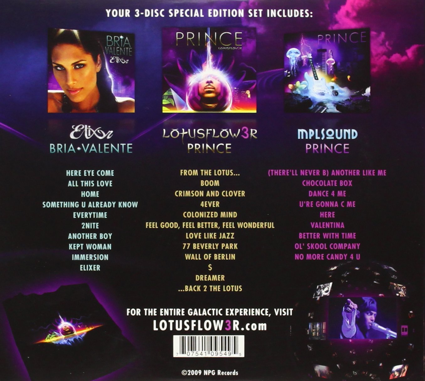 Lotus Flow3r/Mplsound/Elixer