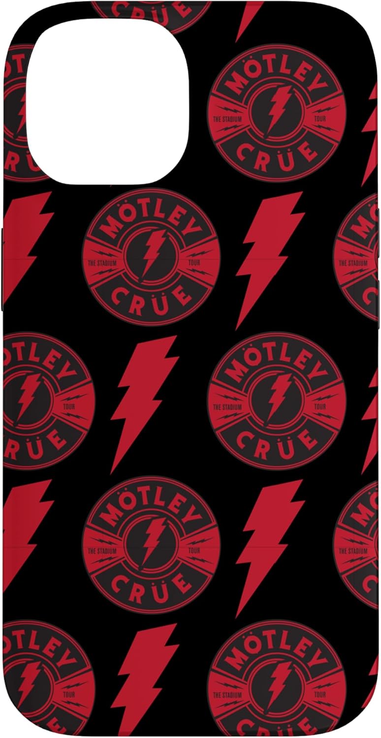 Mötley Crüe Lightning Badge Logo Case for iPhone 14 Pro Max