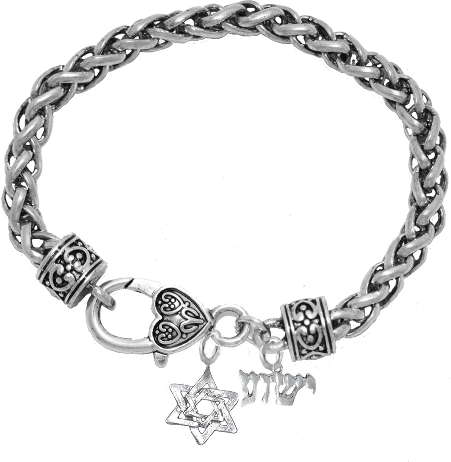 Yeshua Messanic Christian Bracelet, Hypoallergenic, Safe-Nickel, Lead, Cadmium Free, Adjustable Bracelet