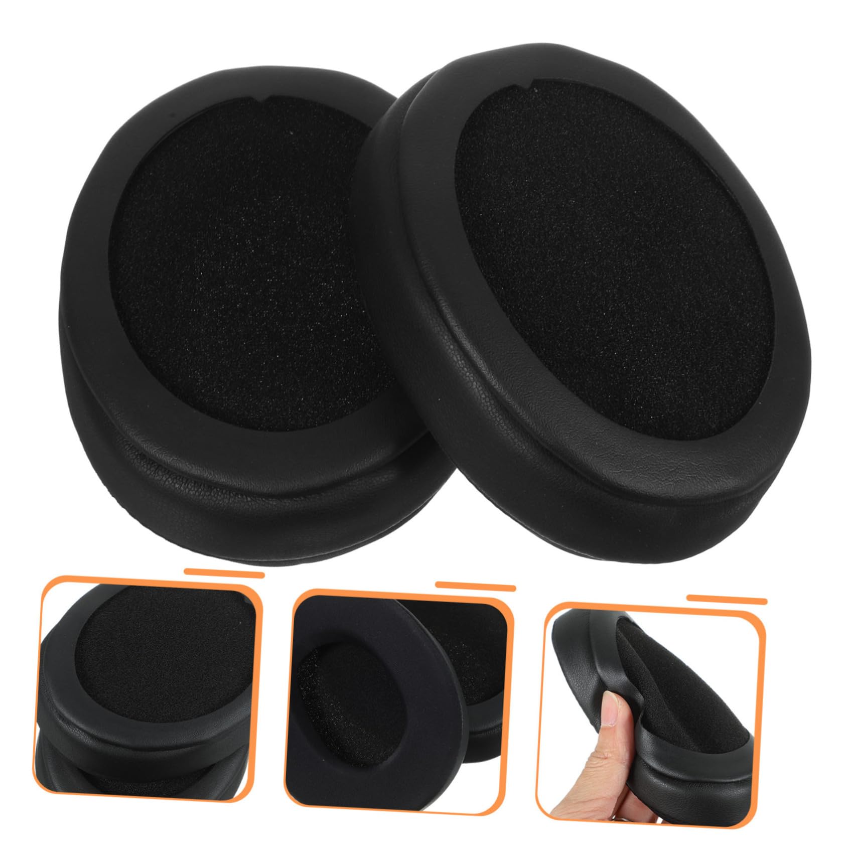 Mikikit 6piezas Almohadillas De Repuesto para Auriculares Compatible Almohadillas Suaves y Resistentes Mejora De Sonido y Reducción De Ruido para Llamadas