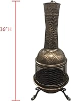 Vista 3 de Oakland Living Elite Chimenea