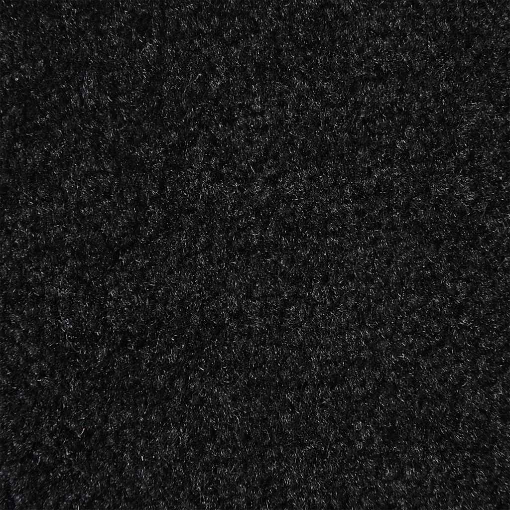 vidaXL Zerbino Nero 90x150 cm