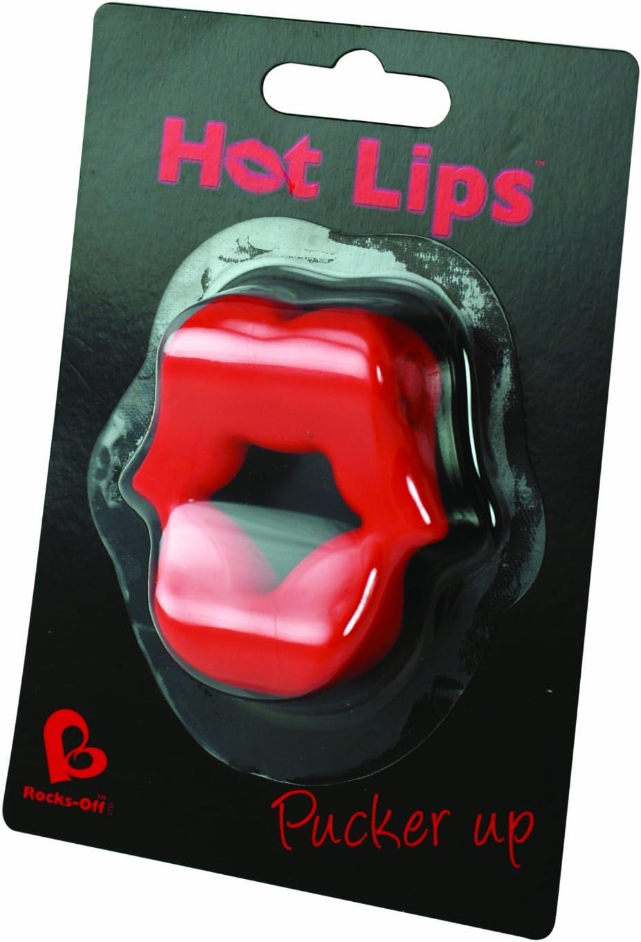 Waterproof Vibrating Hot Lips Cockring