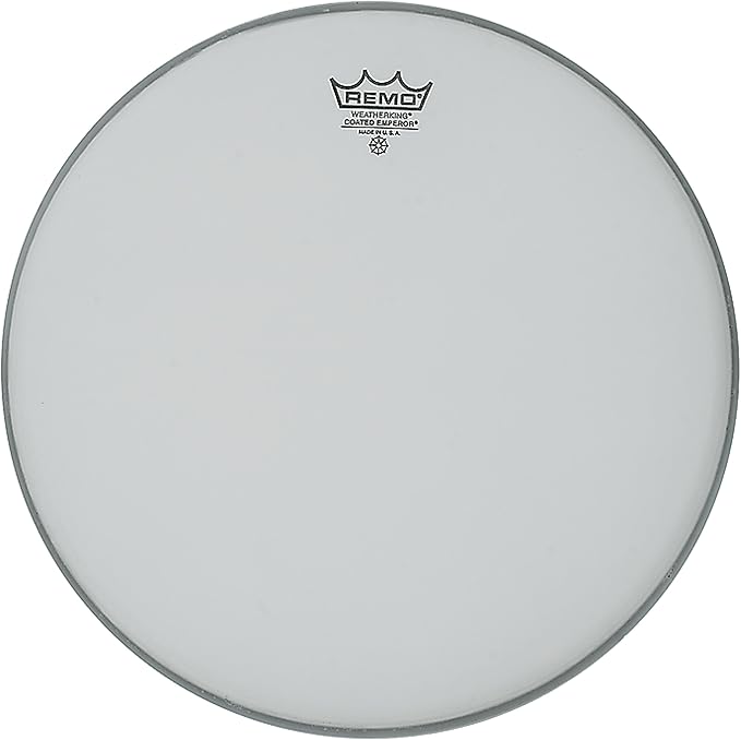 Remo Parche Drum Head Emperor blanco rugoso, coated 12"" BE-0112-00