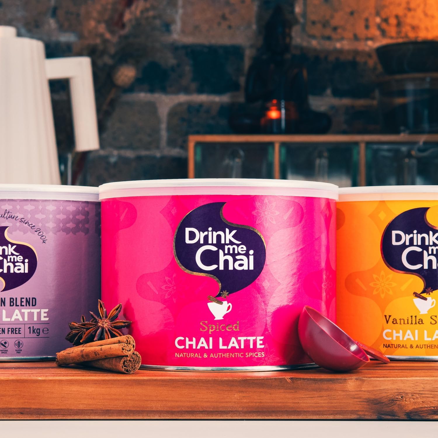 Drink Me Chai Food Service Spiced Chai, 1er Pack (1 x 1 kg)