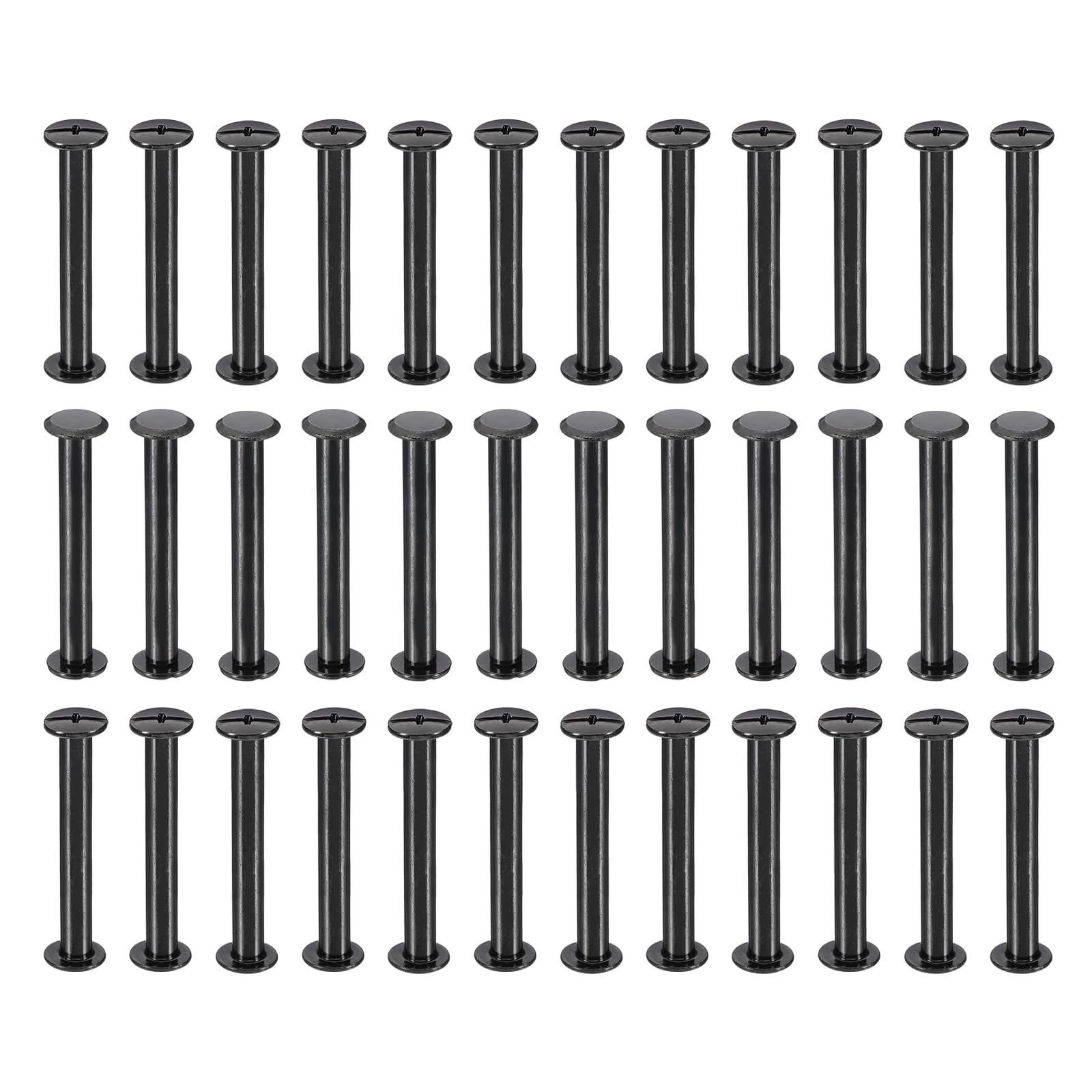 PATIKIL 50 Sets Chicago Screws