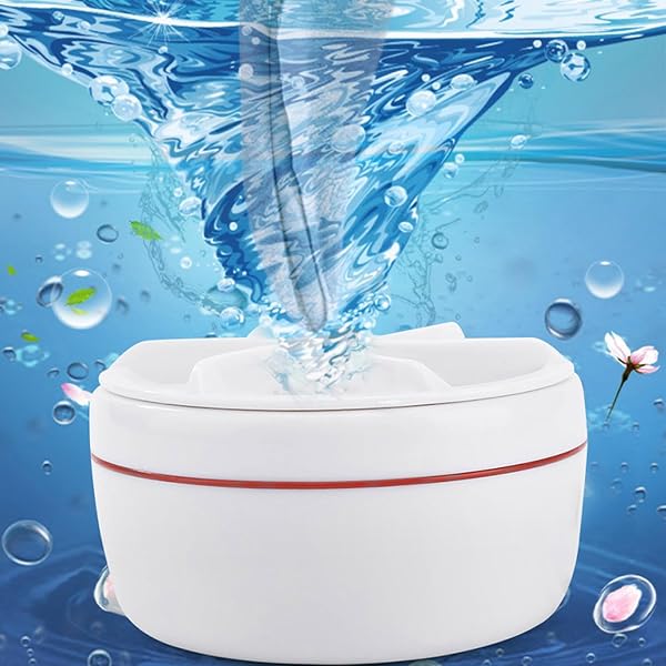 2026 Mini Lavavajillas portátil Lavadora Compacto para Camping Vacaciones de Negocios Viajes Smart Home Hogar (Blanco, 9 cm) - 4