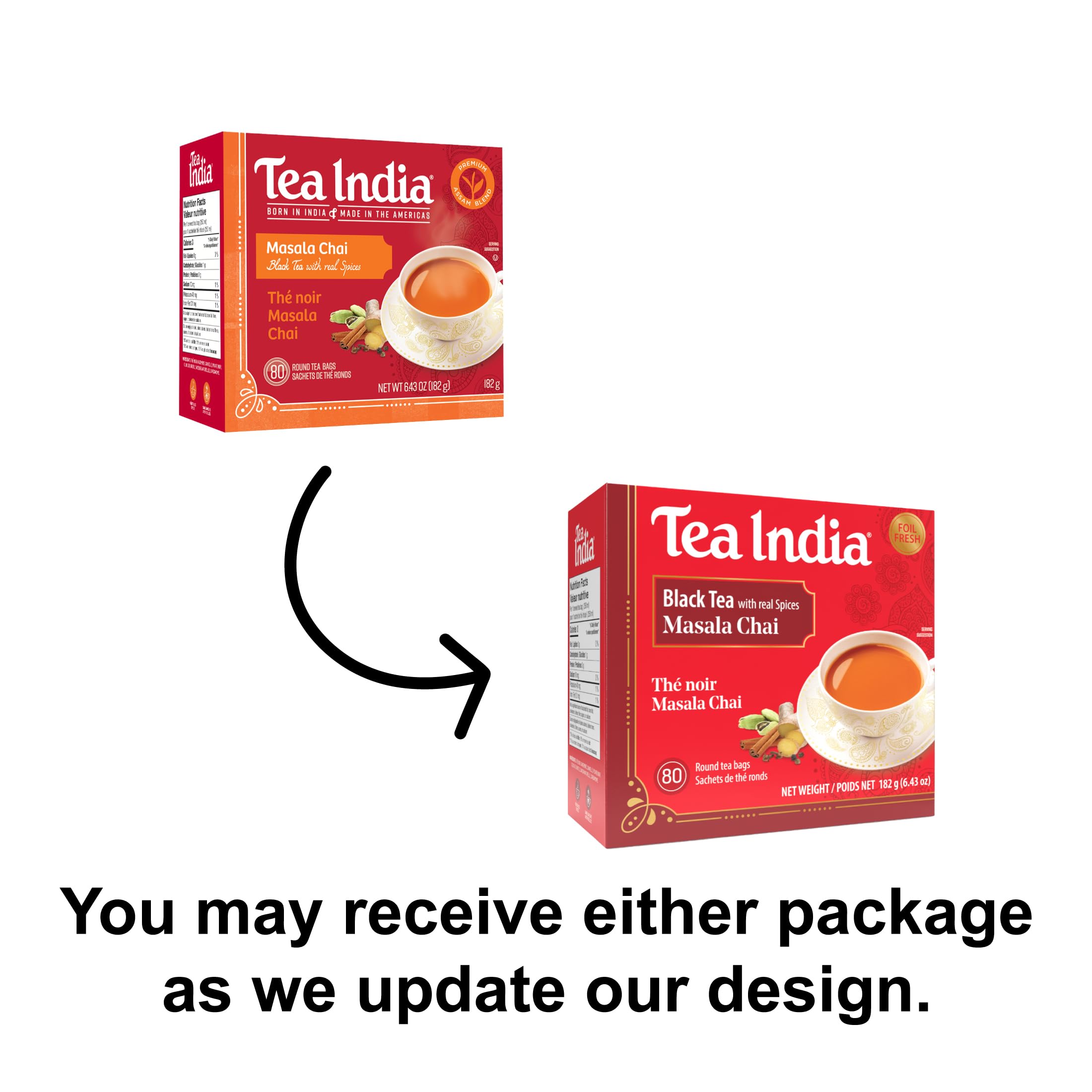 Tea India Masala Chai 80 ct – 6 Stück