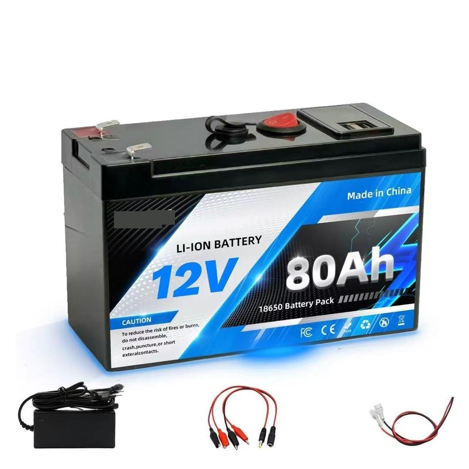 Batteria agli ioni di litio da 12 V 150 Ah ciclo profondo 4000+