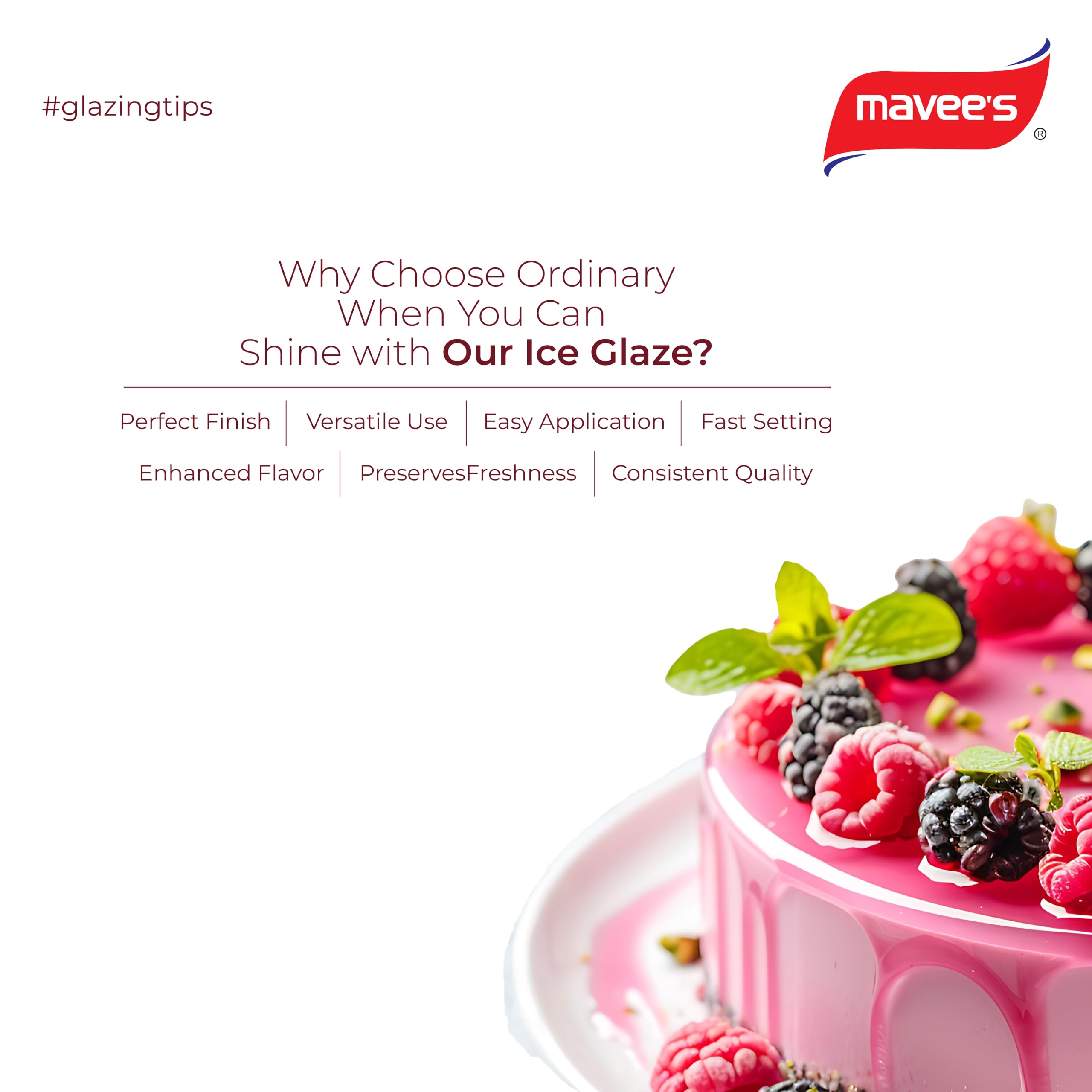 Ice Glaze - Pineapple | Premium Gels and Glazing Solutions | Mirror Glaze | Ideal for Cake Icing Decoration & Garnishing | 2.5 Kgs - Image 4 thumbnail