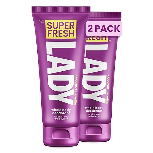 Vista 12 de Loción desodorante Super Fresh Lady Parts Clear protección para los senos, las partes íntimas, la entrepierna y la parte interior del muslo