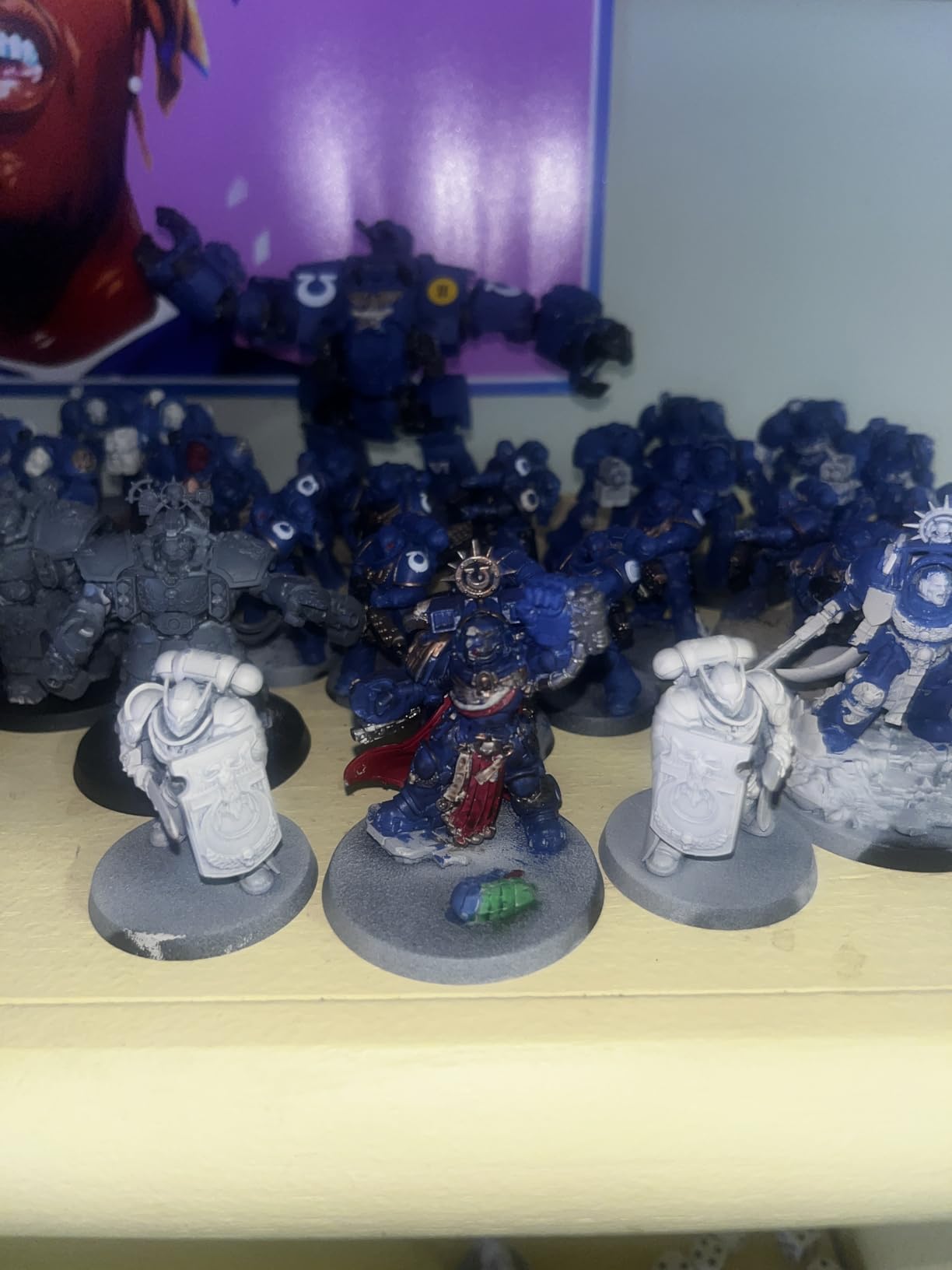 Warhammer 40k's shiny new Ultramarines command unit, the Victrix Honour Guard, is busted
