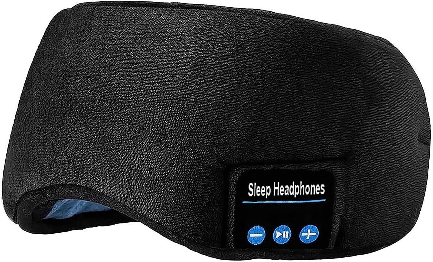Music Sleep Eye Mask,Upgraded Travel Sleeping Headset,Sleep Eye Shades Built-in Speakers Microphone Washable