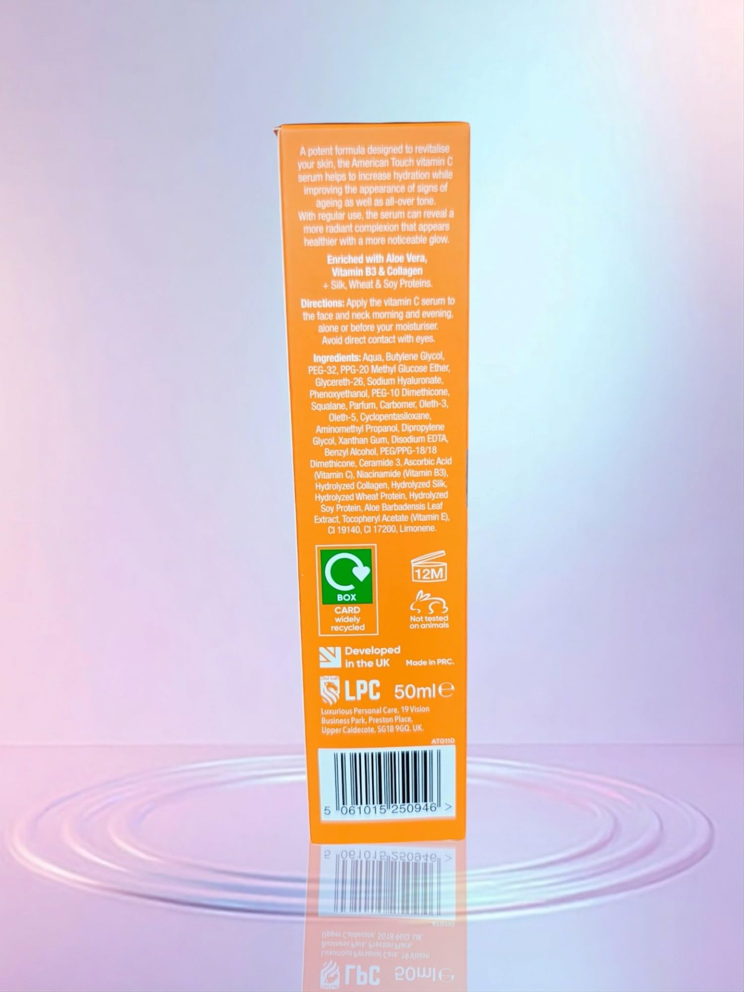 American Touch Vitamin C face serum Deep Cleaning Protect & Care. (pack of 1, face serum 50ml), 150 ml (Pack of 1) - Image 3