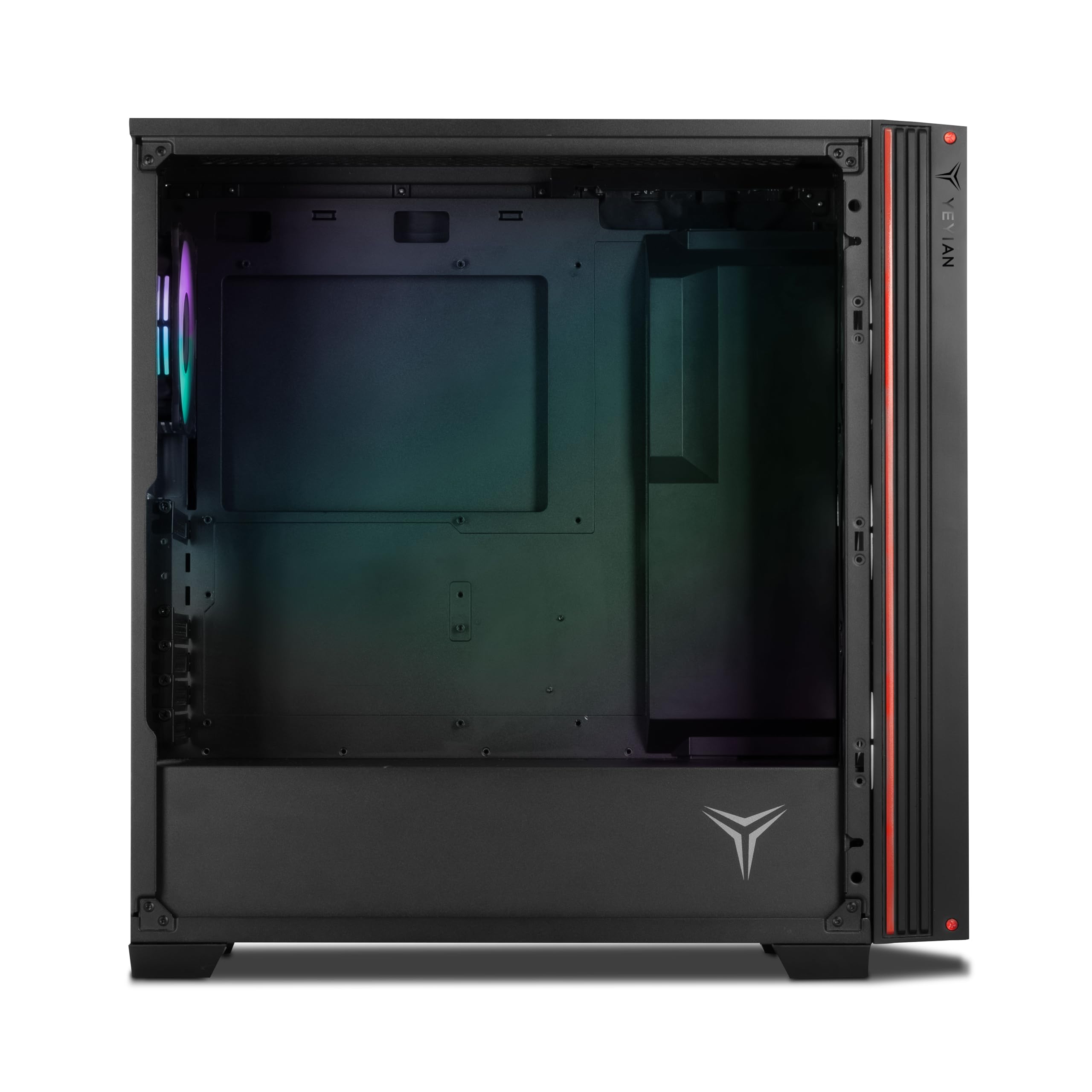 YEYIAN Gabinete Gamer Mirage S, Media Torre ATX, Vidrio Templado, USB 3.2 (YCM-APMIR-S1)