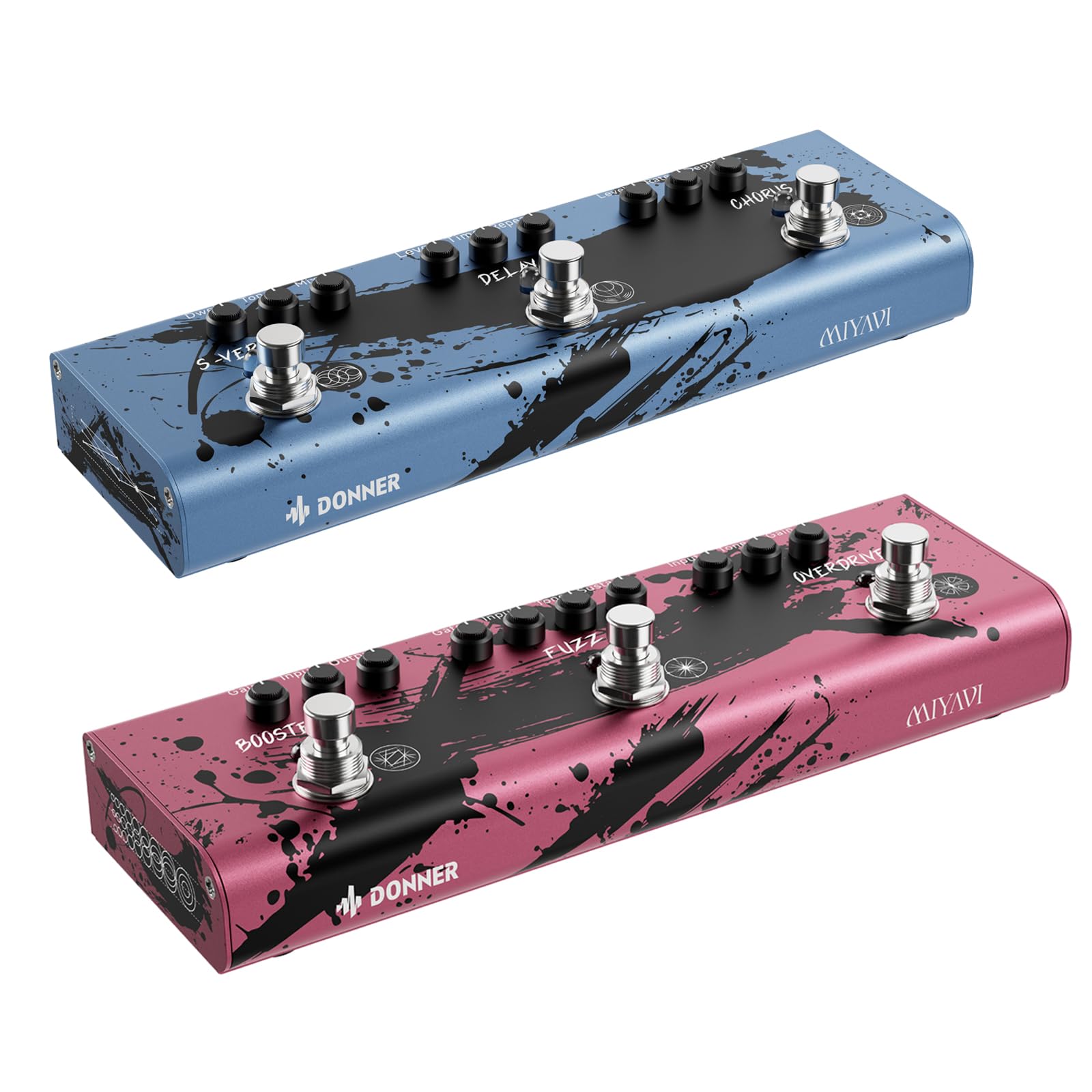 DONNER ミニペダル 6台 セット Amazon.co.jp: Donner×MIYAVI エフェクトペダル 2台セット 3モード