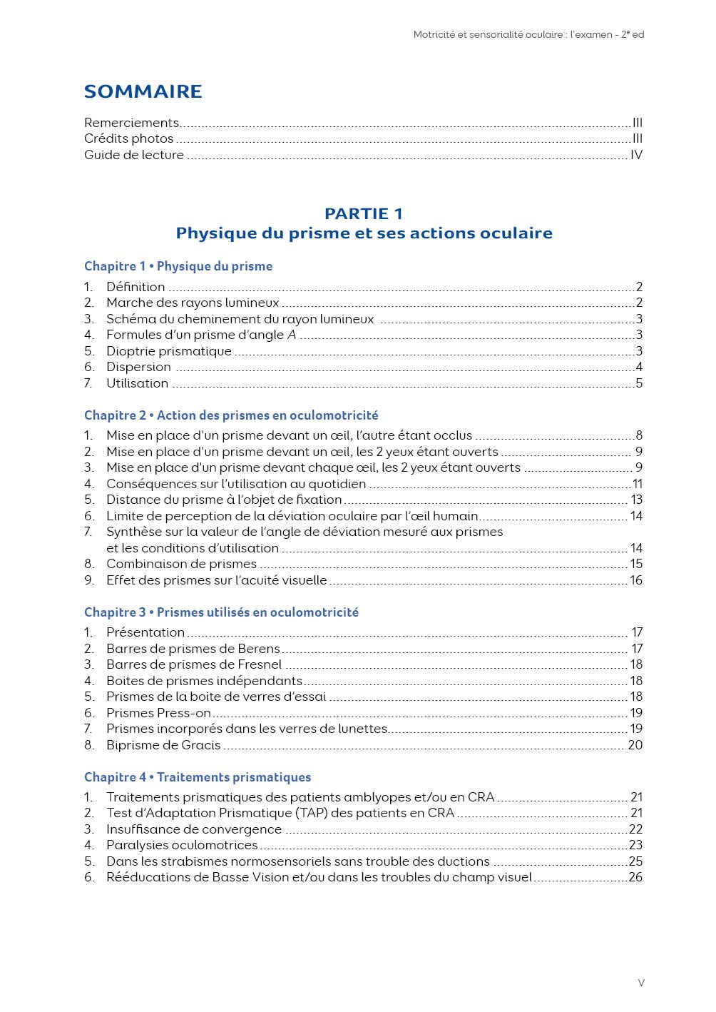 Motricite et sensorialite oculaire : l'examen 2e éd