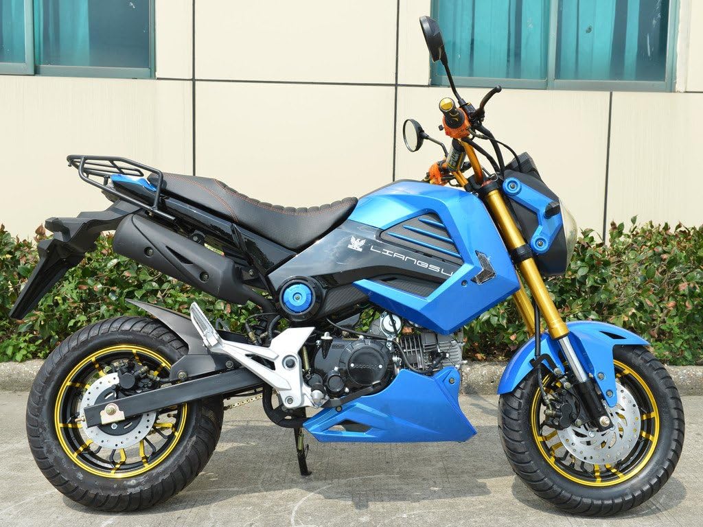 CRT MOTOR Boom 125cc Min Bike Motorcycle BD125-15 Monkey Blue