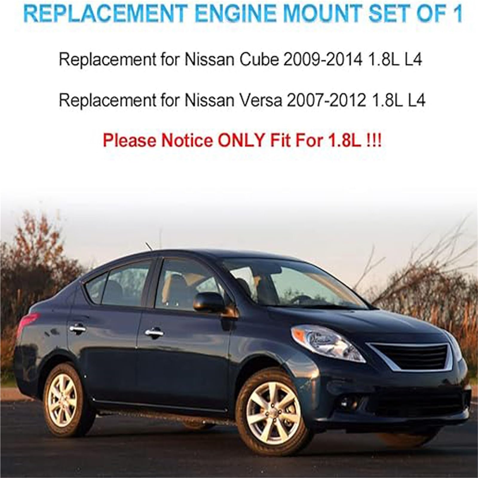 Wspornik Mocowania Silnika Pasuje do Nissana Versa Cube 1.8L 2007-2012, przedni prawy górny uchwyt, silnik samochodowy 11350EL00A A4320, szt