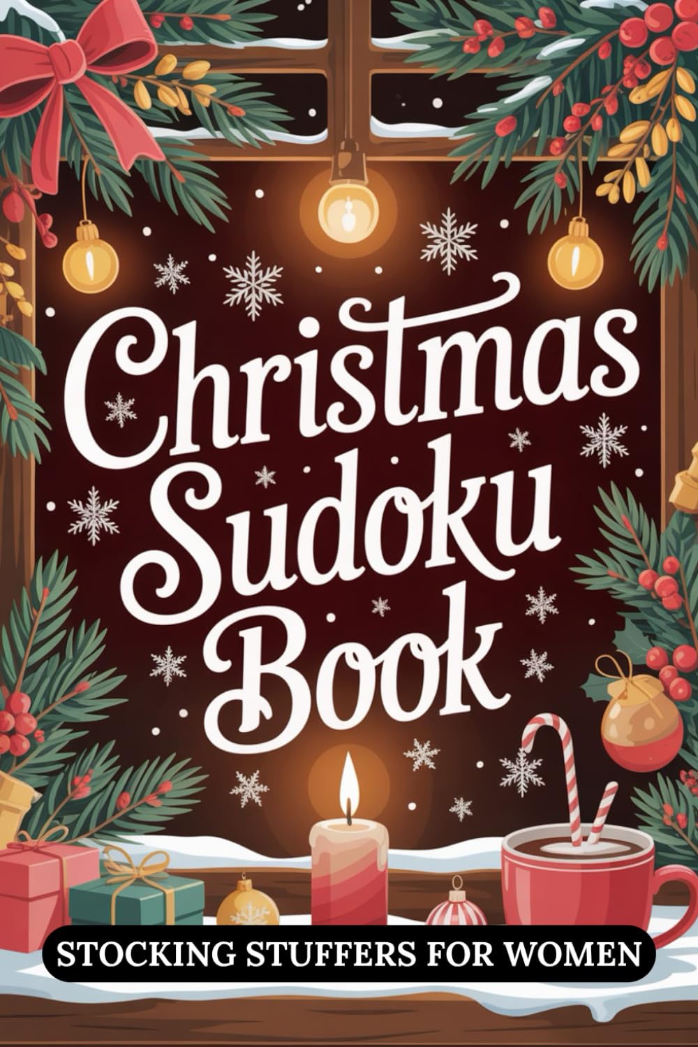 Stocking stuffers for Women: Sudoku Book: 120 Puzzles from Easy to Hard, A Fun Christmas Holiday Activity Gift for Adults