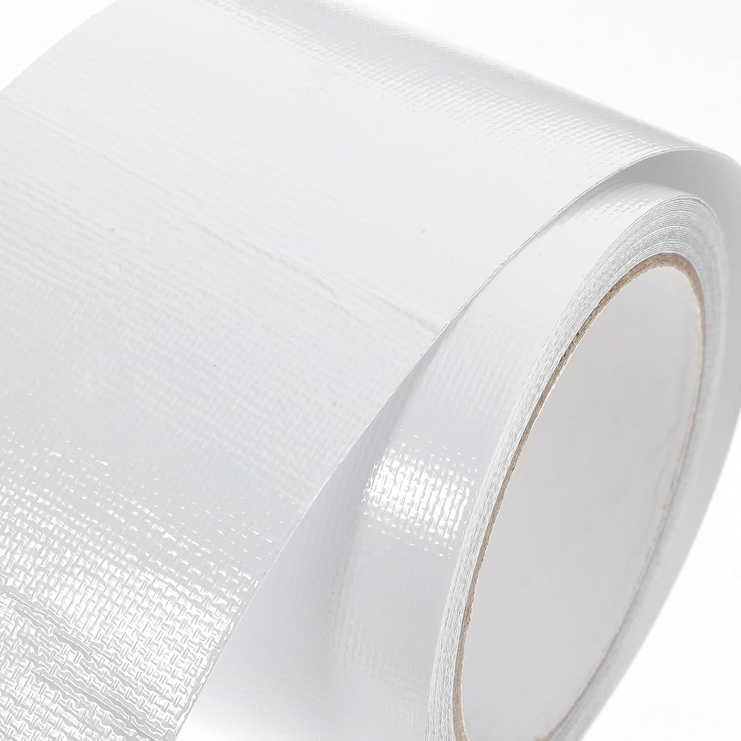 White Fiber Tape 1 Roll Glass Fiber Filament Tape for Sealing
