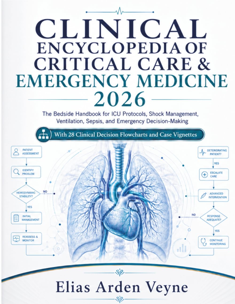 Clinical Encyclopedia of Critical Care & Emergency Medicine 2026: The Bedside Handbook for ICU Protocols, Shock Management, Ventilation, Sepsis, and Emergency Decision-Making