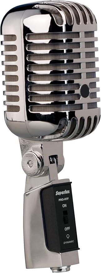 Amazon Superlux Historic Series ガイコツマイク Proh7f ダイナミック 楽器 音響機器