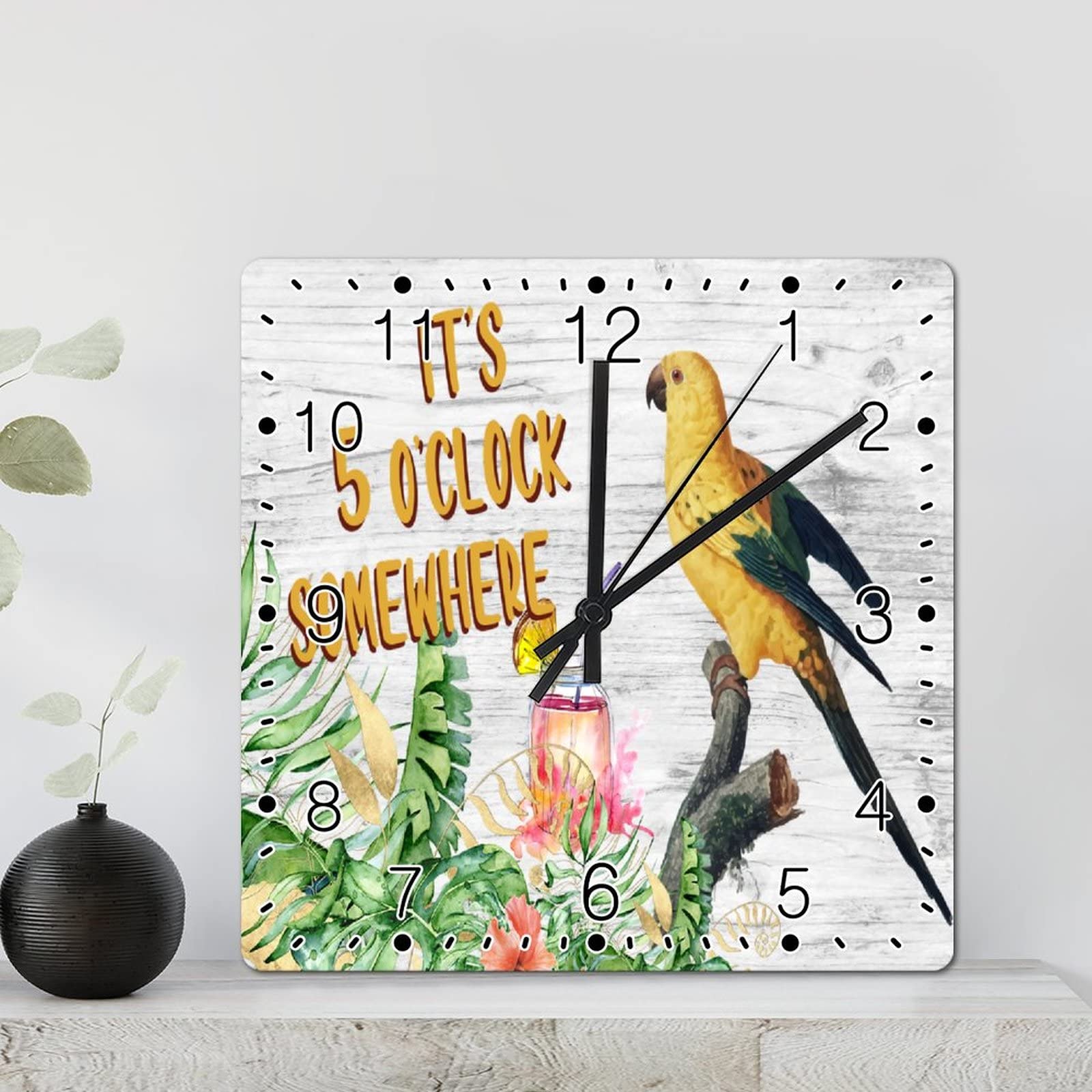 Horloge murale silencieuse pour supprimer les bruits de tic-tac dans votre salon