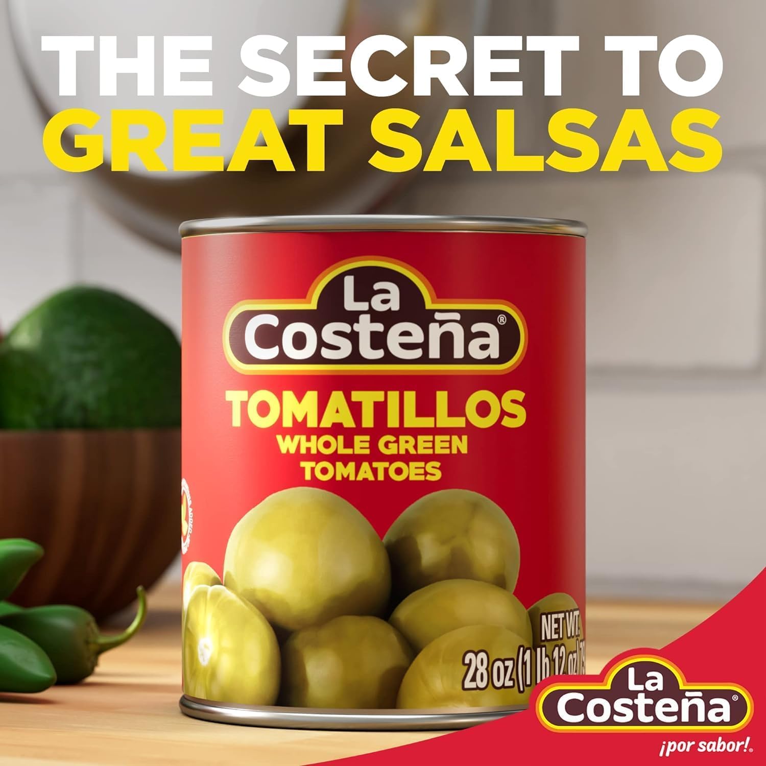 La Costeña Tomatillos Verdes 794 g Pack 2x Salsas Quesadillas
