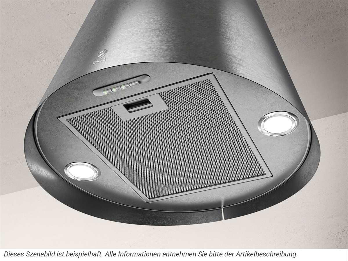 ELICA JUNO URBAN ZINC/F/50 CAPPA ISOLA 60CM 600 m³/h 67 db(A) 250 W PRF0147730B