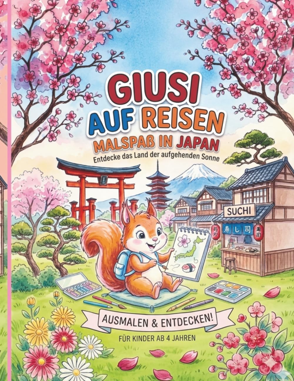 Giusi auf Reisen: Malspaß in Japan