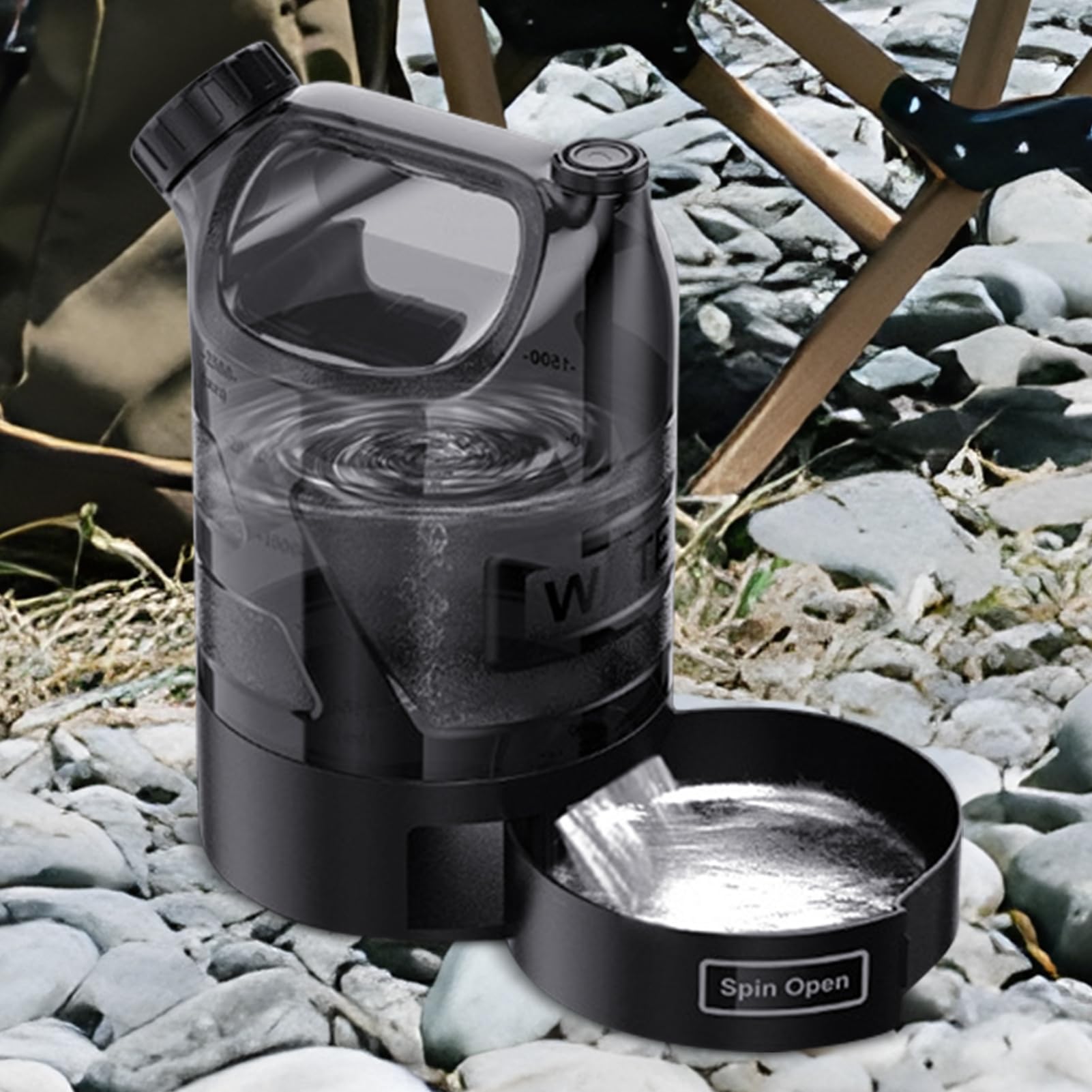 Botella De Agua Portátil Para Perros Dispensador de Bebida para Mascotas en | Perfecta Para Actividades Como Exteriores, Senderismo, Acampada, Viajes, Paseos Y Vida En Apartamento