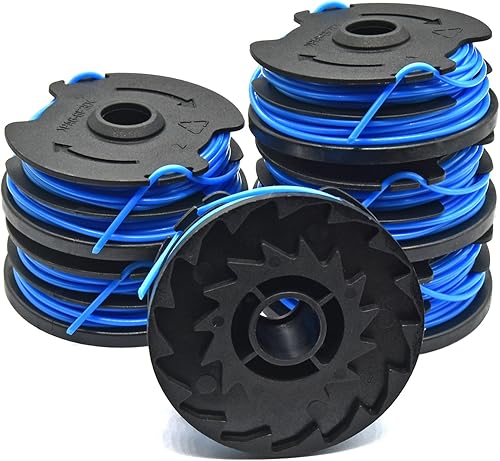 Miniatura 6 de 88512 - Bobina de repuesto de 0.065 pulgadas y 30 pies de doble recortadora compatible con Toro de 14 pulgadas, recortadora eléctrica de cuerda